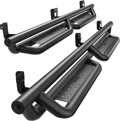 Vista 14 de Reemplazo de estribos OEDRO de 6 pulgadas para Ram 1500 Crew Cab 2009-2018