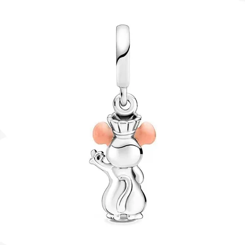 Vista 2 de Colgante de plata de ley 925, joyería para niña, regalos para mujer, pulsera y collar
