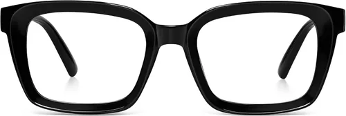 Vista 11 de XVXV Square Reading Glasses for Women - Blue Light Blocking Readers Anti Glare Eyeglasses with Spring Hinge