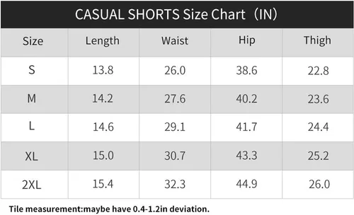 Vista 4 de LONGBIDA Pantalones cortos deportivos ajustados para hombre, pantalones cortos casuales con cintura elástica con bolsillo grande