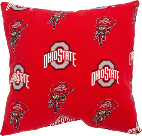Vista 19 de College Covers Almohada decorativa para exteriores, 16 x 16 pulgadas, tigres caoba