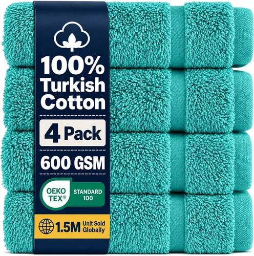 Vista 95 de Hawmam Linen - Juego de toallas de algodón turco original prémium, calidad de hotel para máxima suavidad y absorción, para cara, manos, cocina