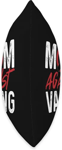 Vista 2 de I'm A Mom Against Vaping Vape Vaper Gift I'm A Mom - Cigarrillo electrónico Vape Vaper Throw Pillow, 16 x 16, multicolor