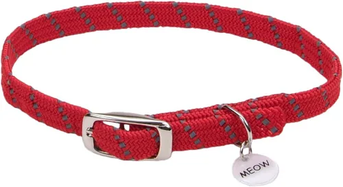 Vista 7 de Collar para mascotas ElastaCat., Adjustable, Negro