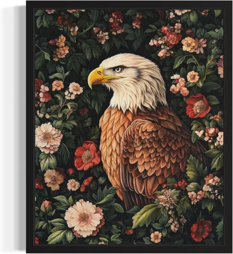 Vista 20 de Póster de Arte de Murciélago, Estilo William Morris Retro de Mediados de Siglo Botánico Victoriano Academia Oscura Decoración Gótica Galería 10a