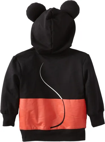 Vista 2 de Disney Sudadera con capucha de Mickey Mouse para niños pequeños Negro