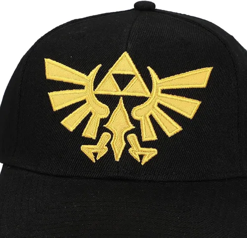 Vista 4 de Nintendo Legend of Zelda Hyrule - Gorra ajustable con símbolo bordado