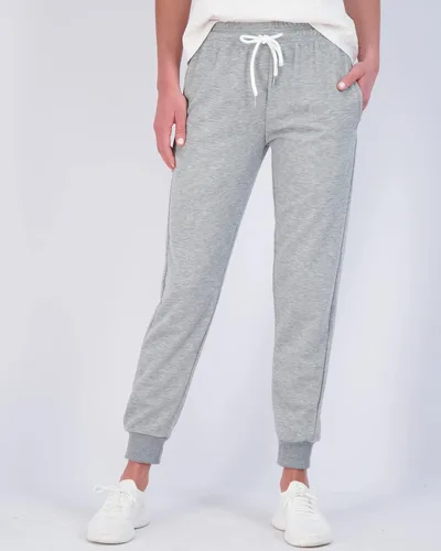 Vista 2 de Real Essentials 3 Pack Women's Cotton French Terry Lounge Joggers - Athletic Sweatpants with Pockets (Available in Plus)