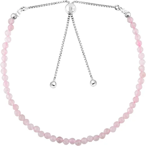 Vista 20 de OdrillionGems Pulsera de bolo de plata de ley 925 con cuentas redondas facetadas, hecha a mano, minimalista, cristales curativos, deslizante