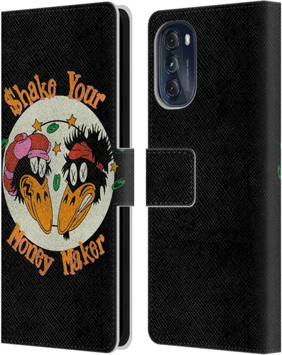 Vista 12 de Head Case Designs Officially Licensed The Black Crowes Artwork Graphics Leather Book Wallet Case Cover Compatible with Motorola Moto G (2022)