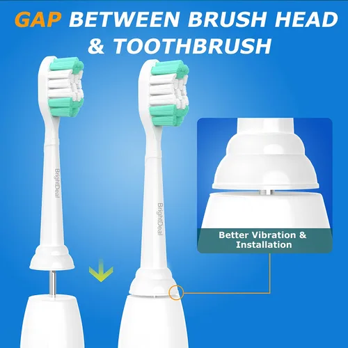 Vista 5 de BrightDeal Cabezales de cepillo de dientes de repuesto para Philips Sonicare ProtectiveClean 4100 5100 6100 DailyClean DiamondClean EasyClean
