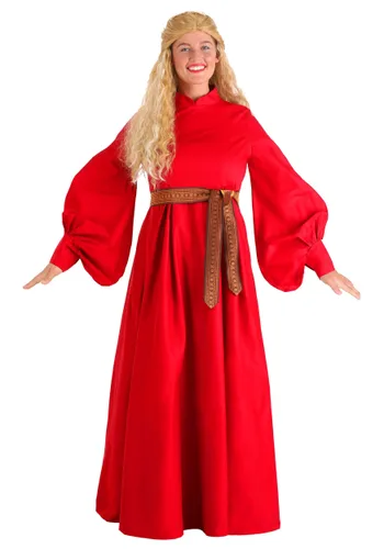 Vista 2 de Disfraz de vestido de la Princesa Botón de Oro Multicolor
