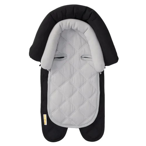 Vista 7 de GoldBug - Soporte para la cabeza de asiento de coche 2 en 1 para bebés y niños pequeños + fundas para correa - Flecha