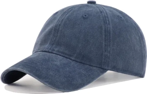Vista 23 de TSSGBL - Gorras de béisbol ajustables de algodón lavado estilo vintage, sin estructura, de perfil bajo, desgastadas, gorra clásica para papá