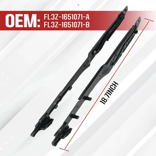 Vista 2 de Kit de reparación de techo corredizo FL3Z-1651071-A compatible con Ford F150 F250 F350 F450 2015-2020, kit de reparación de rieles guía de techo