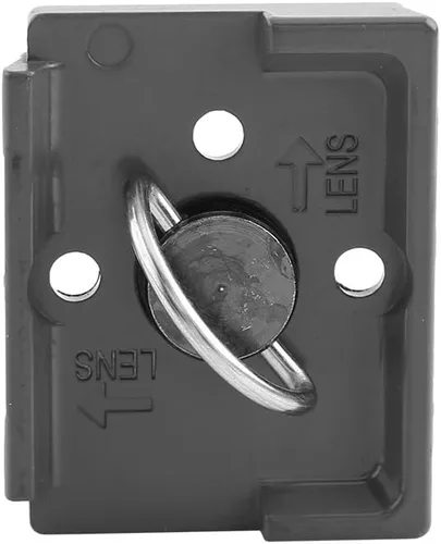 Vista 6 de Tbest Manfrotto - Placa de liberación rápida, soporte para cámara, orificio para tornillo de 1/4, compatible con cámara, trípode