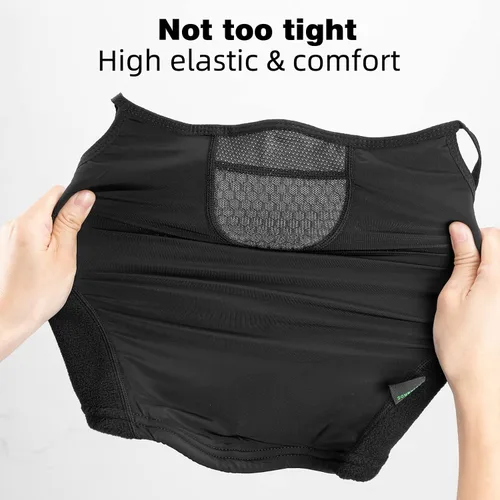 Vista 3 de ROCKBROS Calentador de cuello de invierno con trabillas para las orejas para clima frío