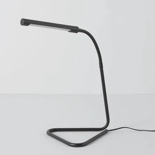 Vista 5 de GLOBE Electric 56060 Arden - Lámpara LED de escritorio integrada de 12", cuello de cisne ajustable, interruptor de encendido y apagado en línea