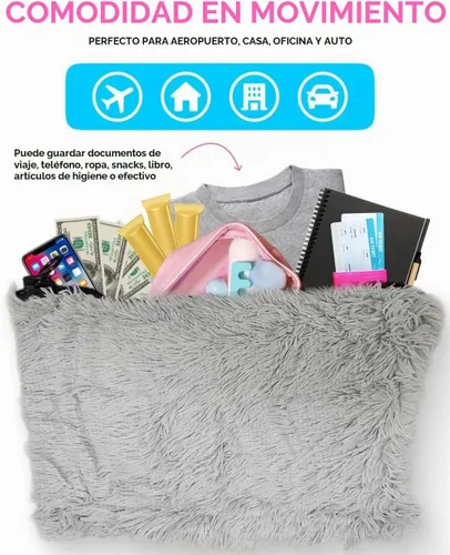 Vista 4 de Skywin - Almohada de viaje rellenable, almohada de viaje plegable