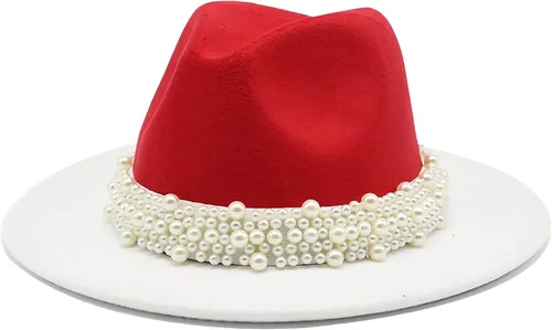 Vista 17 de Sombreros de fieltro de Panamá, sombrero de vestir clásico de ala ancha