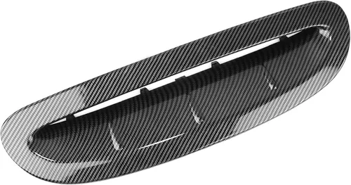 Vista 2 de Capó delantero para campana extractora de ventilación para Mini Cooper S JCW F54 F55 F56 F57 2014-2024 aspecto de carbono negro brillante