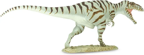 Vista 4 de Safari Ltd. Giganotosaurus - Figura realista de dinosaurio de 14.5 pulgadas, juguete educativo para niños, niñas y niños a partir de 3 años