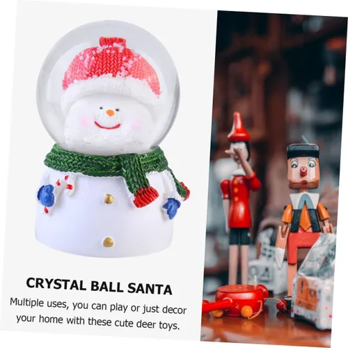 Vista 9 de 1 adorno de escritorio con luz LED adorable muñeco de nieve para niños y niñas, suministros de Navidad para mesita de noche y escritorio