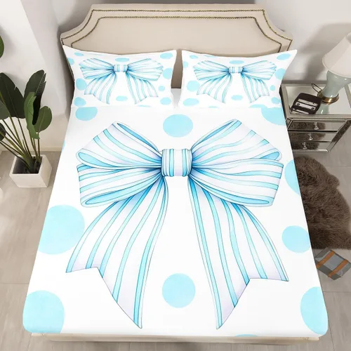Vista 23 de Lindo Axolotl - Sábana bajera ajustable para niños, tamaño individual, juego de ropa de cama de animales marinos de dibujos animados, decoración