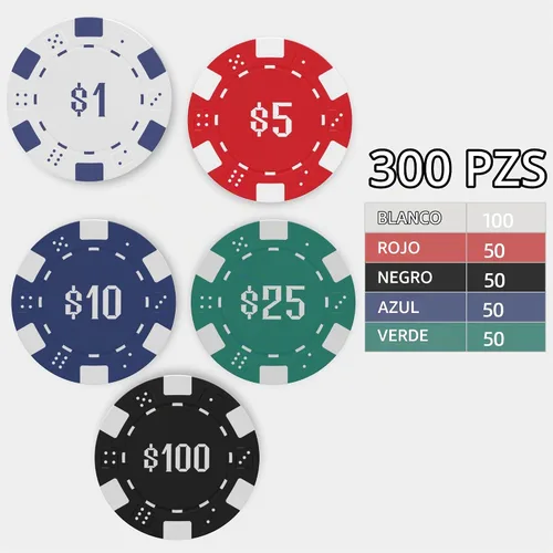 Vista 6 de Juego de 300 fichas de póquer numeradas para Texas Holdem, Blackjack, torneos con estuche de aluminio, 2 barajas de cartas, distribuidor, ciego Negro
