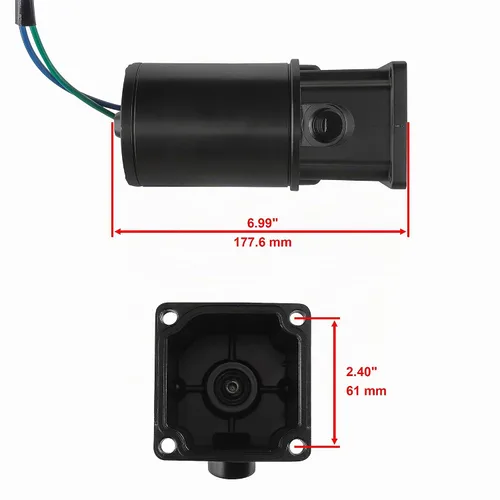 Vista 4 de Caltric Motor de ajuste inclinable compatible con Mercury 50-125 Hp 1992-2006 2-Wire New 809885A1 / ARCO 6276