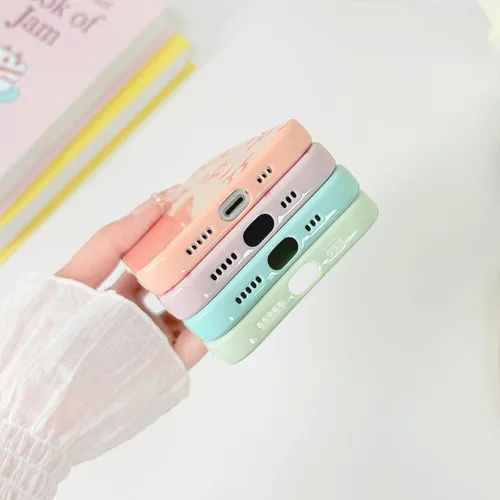 Vista 6 de Funda para iPhone 14 Pro Max, bonita funda protectora de TPU suave y delgada para iPhone 14 Pro Max, con bonito diseño de lazo y corazón, protección