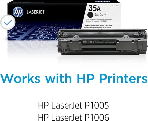 Vista 2 de HP 35A (CB435A) cartucho de tóner negro original LaserJet.