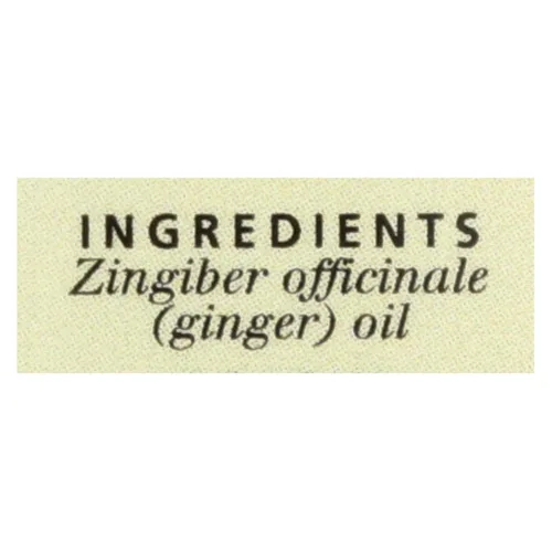 Vista 2 de Aura Cacia Aceite esencial de jengibre, aceite de 0.5 oz