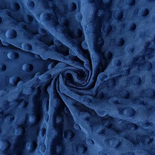 Vista 2 de BlueSnail - Sábana bajera ajustable súper suave para cuna estándar y colchón infantil (azul oscuro)
