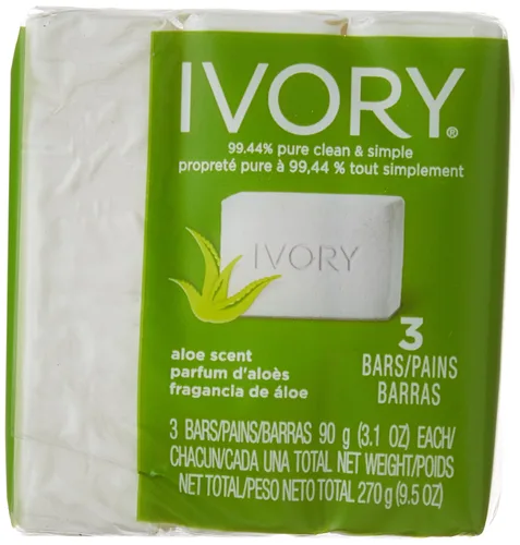 Vista 13 de Simply Ivory Barra de baño de aloe de Ivory, 3 unidades (paquete de 3)