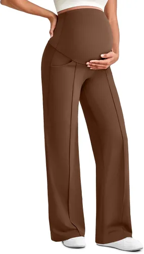Vista 15 de G4Free EverGoing - Pantalones de maternidad para embarazadas, sobre el Negro