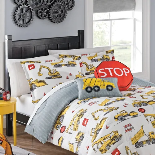 Vista 2 de Waverly Kids - Juego de ropa de cama reversible, matrimonial, Multicolor, gemelo