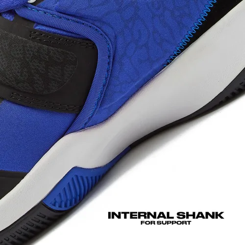 Vista 3 de AND1 Zapatos de baloncesto para niños y niñas, tenis de baloncesto geniales para niños, talla 11 a niño grande 7, tenis de caña media o alta