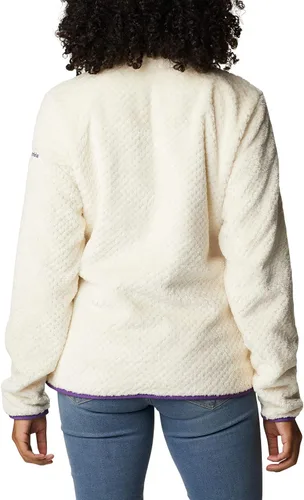 Vista 2 de Columbia Chaqueta de sherpa Collegiate Fire Side II con cierre completo para mujer