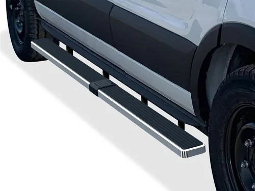 Vista 12 de APS Estribos (escalones laterales de barras Nerf) compatibles con Ford Transit 2015-2026 Van de tamaño completo de 3 puertas