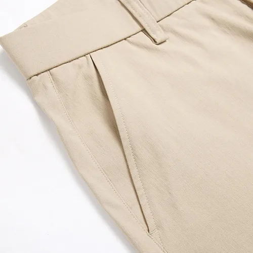 Vista 5 de Pantalones Largos Cargo Hombre Casual Color Puro aire Libre Bolsillos cremallera Pantalones deportivos Elasticidad