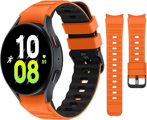 Vista 22 de Tasikar Correas sin huecos compatibles con Samsung Galaxy Watch 7/6/5/4 Band de 1.575 pulgadas, 1.732 pulgadas, Watch 6 Classic Band 1.612 pulgadas
