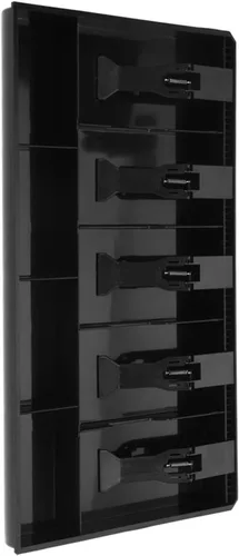 Vista 9 de Bandeja de efectivo, caja registradora portátil extraíble para objetos pequeños para cambio suelto (negro)