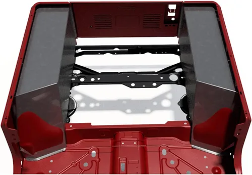 Vista 4 de Motobilt High Clear Rear Inner Quarter panel para TJ