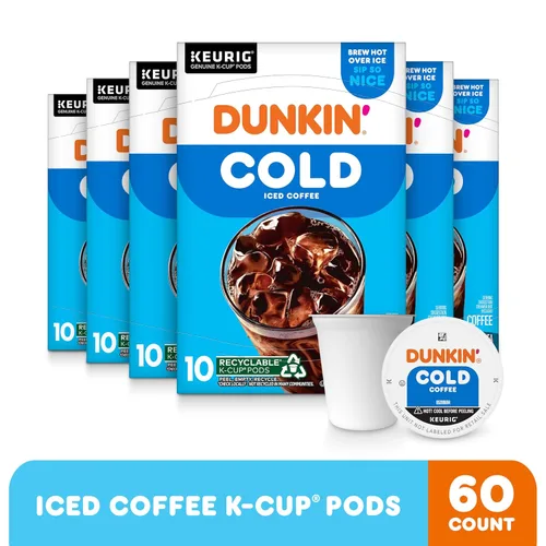 Vista 2 de Dunkin' Café frío, 60 cápsulas Keurig K-Cup
