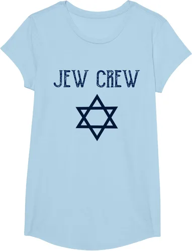Vista 20 de Camiseta Jew Crew Jewish Star, gris, S