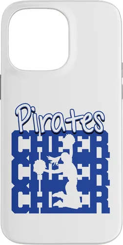 Vista 55 de Pirates Cheer Back to School Cheerleading Spirit B Case for iPhone 16