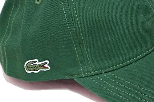 Vista 5 de Lacoste Gorra de piel ajustable con correa de cuero ajustable para hombre