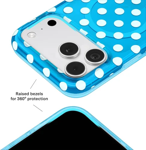 Vista 756 de VELVET CAVIAR Funda para iPhone 15, compatible con MagSafe, probada contra caídas de 10 pies, fundas protectoras de diseño, leopardo color rosa