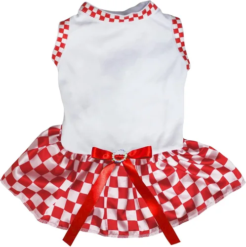 Vista 7 de Petitebella National Theme - Vestido liso para cachorros (Argentina-1, X-S)